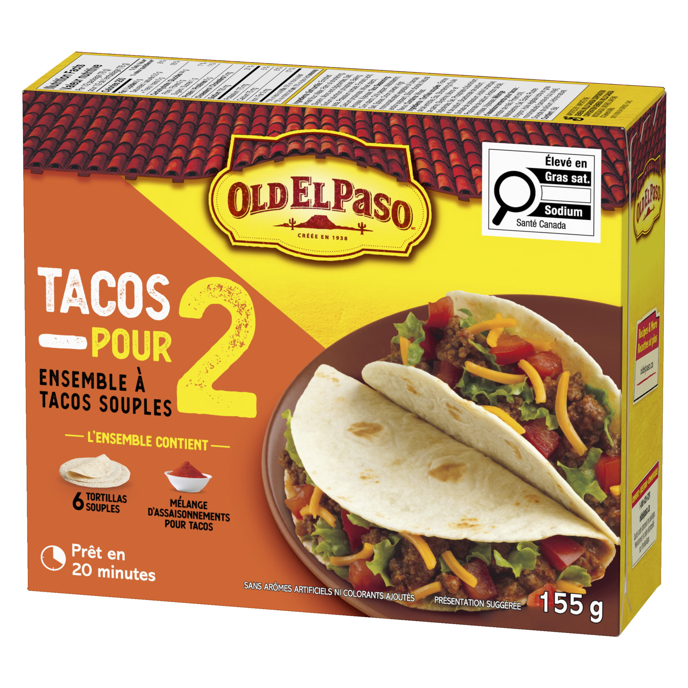 Tacos for Two Soft Taco Dinner Kit