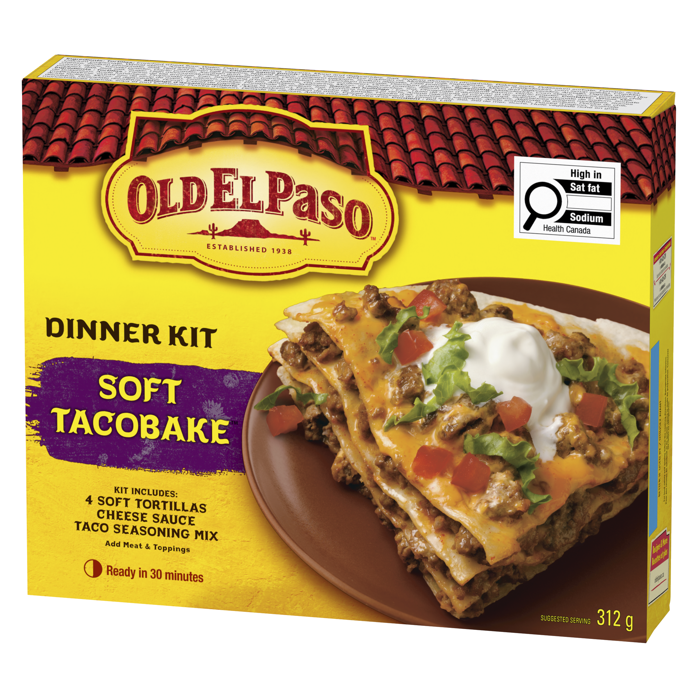 Soft Taco Bake Dinner Kit