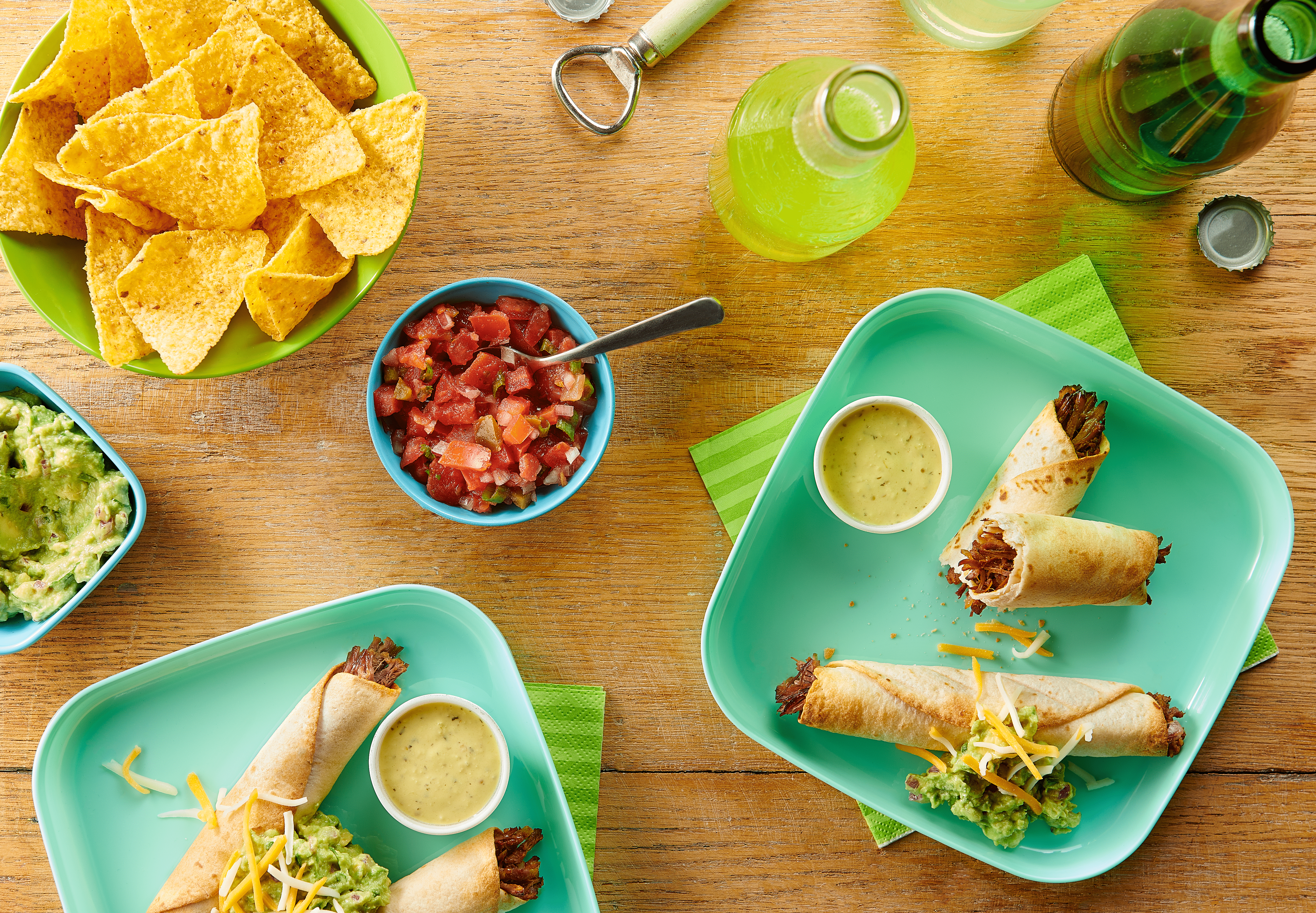 Taquitos au bœuf à la friteuse à air