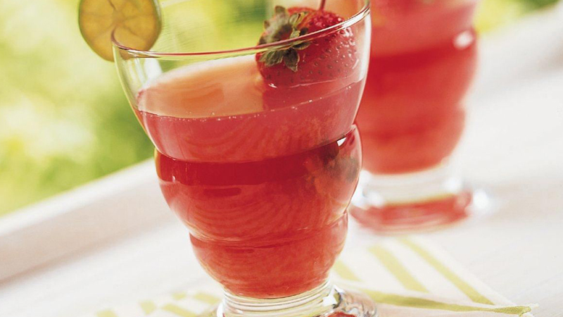 Cranberry-Strawberry Margarita Punch