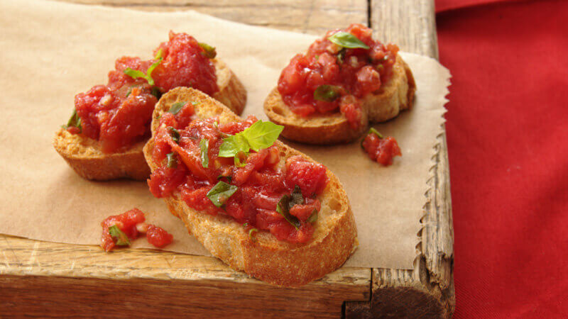 Bruschetta À La Mexicaine