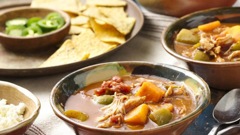 Soupe À La Dinde Façon Sud-ouest